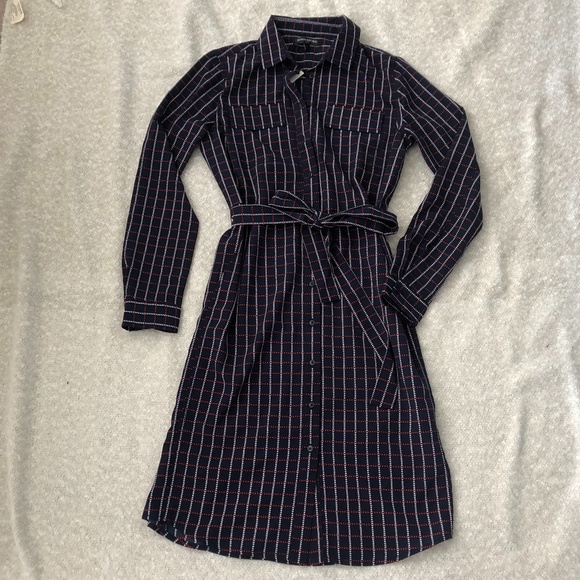 NWT Banana Republic Utility Shirt Dress - Picture 5 of 9